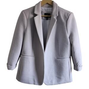 Jules & Leopold Light Gray/Lilac Blazer Size Medium